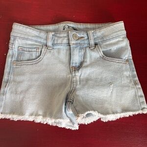 Art class jean shorts, girls size 8, medium
